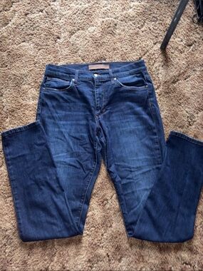 Joe's Jeans Dark Blue Straight Leg Women's Jeans
